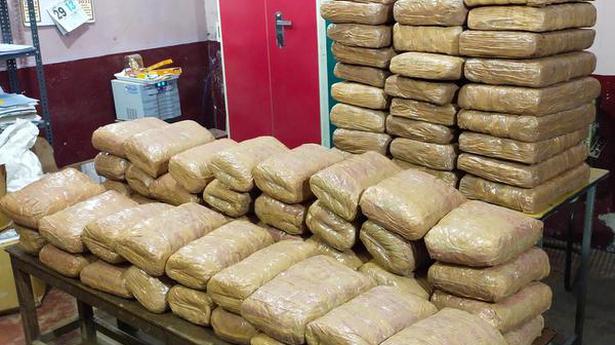 240 kg of ganja seized in Usilampatti, eight arrested