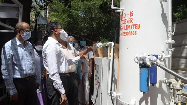 First medical oxygen generator for Madurai set up at Railway Hospital
