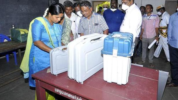 Stage set for polling in Virudhunagar