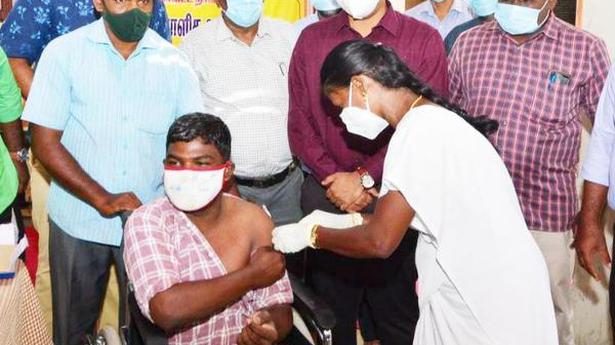 Special camp to vaccinate differently abled held at Palayamkottai
