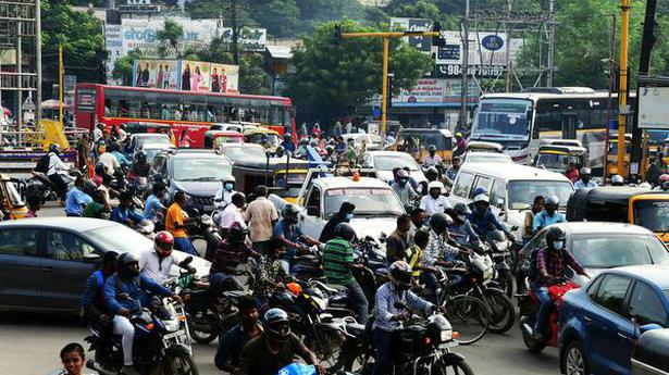 Overflowing Vaigai compounds traffic woes on arterial roads
