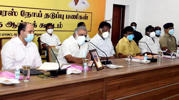 Positivity rate in Theni district down marginally, says Minister