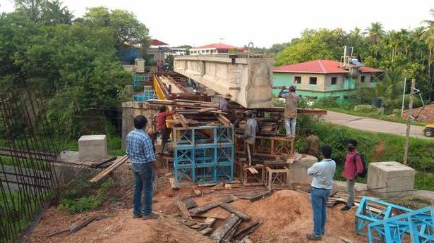 New road overbridge likely to be commissioned in three months