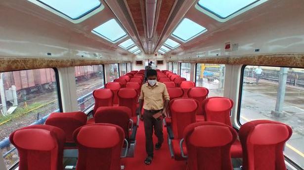 Stage set for maiden journey on Vistadome coaches
