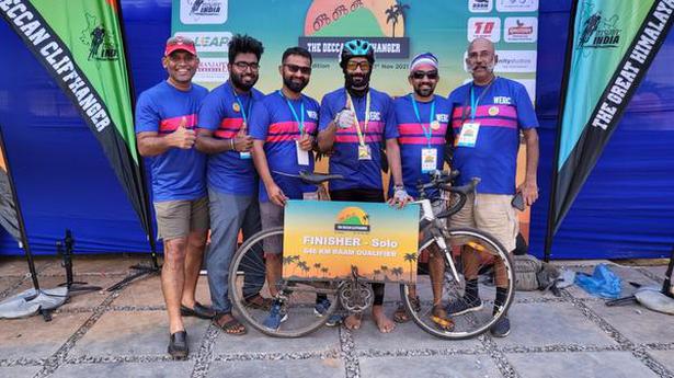 Joseph Periera completes Deccan Cliffhanger Ultra Cycling Race