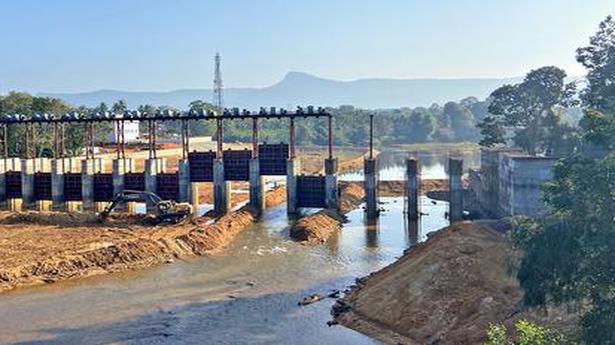 Work on Yennehole Lift Irrigation Project in final stages