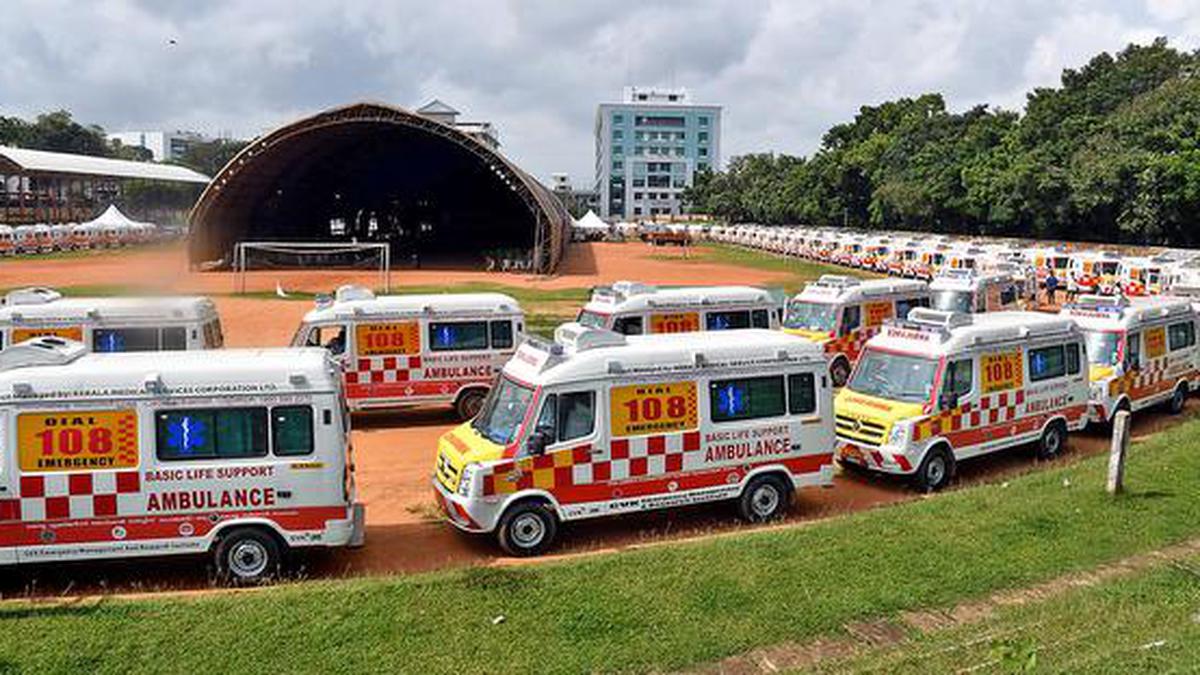 Image result for Free trauma care Ambulances launched in <a class='inner-topic-link' href='/search/topic?searchType=search&searchTerm=KERALA' target='_blank' title='click here to read more about KERALA'>kerala</a>