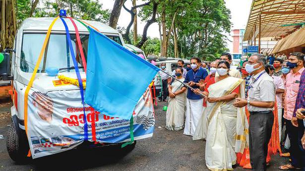 Mobile veterinary units flagged off in Thiruvananthapuram