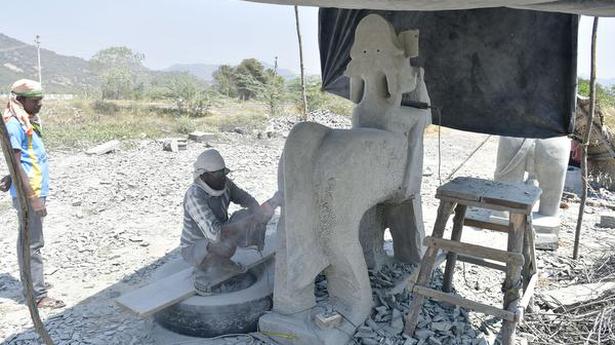Pushed to the brink, stone sculptors hope for a stimulus package