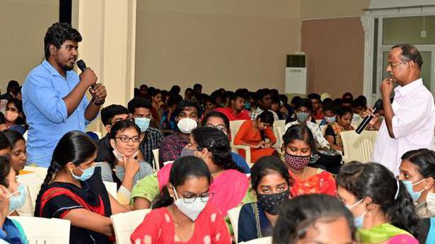 Bharathidasan University conducts induction programme for freshers