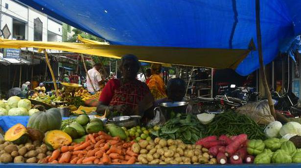 Vegetable prices shoot up in Tiruchi market