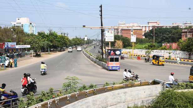 Lane towards Lawsons Road at MGR Statue junction opened for traffic