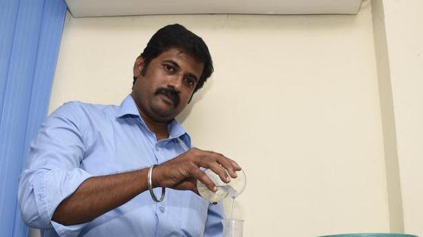 Tiruchi professor wins international award for innovative research on water conservation - The Hindu