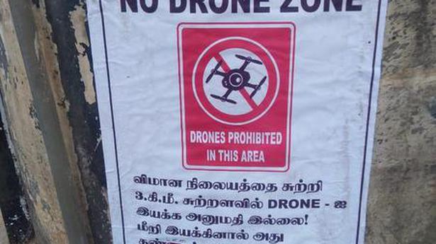 Drones prohibited in vicinity of Tiruchi airport