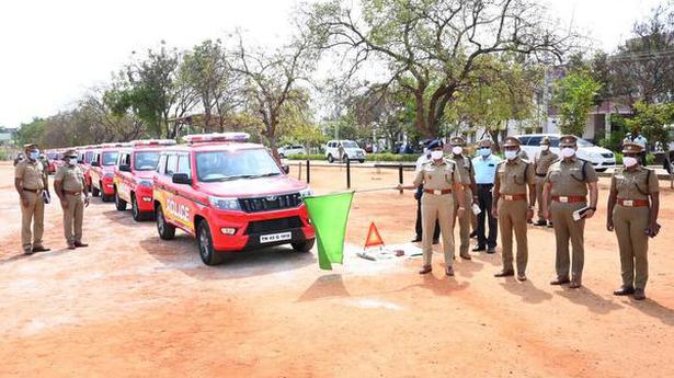 Tiruchi gets new police patrol vehicles
