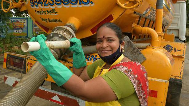 Women blaze new trail in rendering sanitation services in Tiruchi