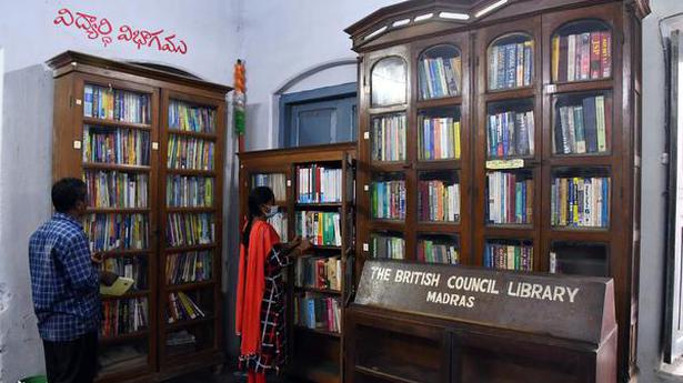 Library spruced up for Vice-President’s visit