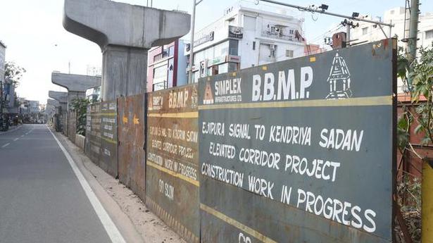 HC pulls up BBMP for failing to come out with time frame for completion of Ejipura-Koramangala flyover