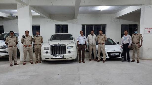 Seven luxury cars impounded by transport officials in Bengaluru