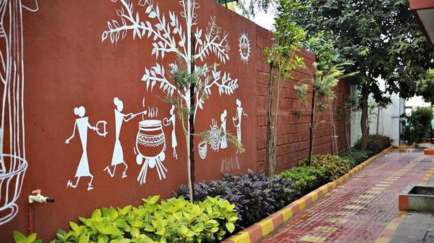 How a garden transformed Gangammagudi police station