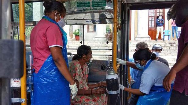 BBMP wants to roll out 20 oxy-buses for patients waiting outside hospitals for a bed