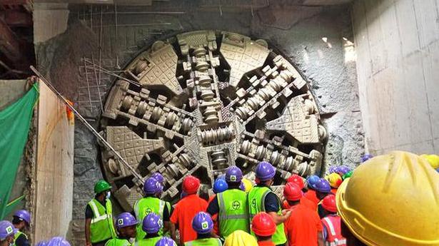 Tunnel boring machines make breakthrough in Bengaluru