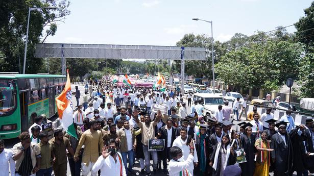 Youth Congress observes ‘Unemployment Day’