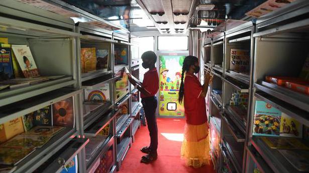 Three mobile learning centres flagged off