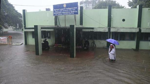 Govt Hospital in K.K. Nagar inundated, patients shifted to safety