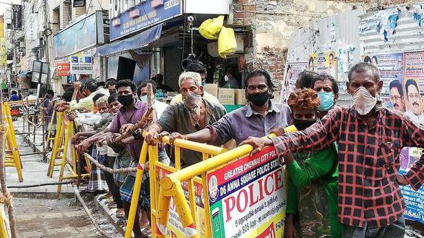 Tasmac Shops Re Open Across Chennai Police Monitor Customers The Hindu