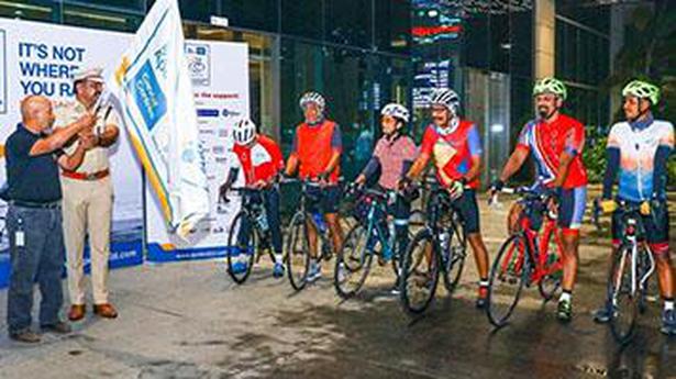 DGP joins 126-km duathlon to create cancer awareness