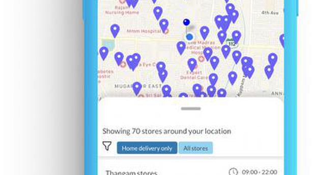 An app to help locate neighbourhood grocery stores