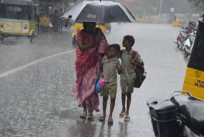 Image result for Schools, Colleges closed due to Heavy Rain in Chennai