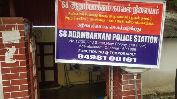 Chennai’s Adambakkam Police station shifted to new location due to waterlogging