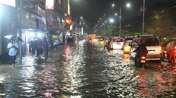 Severe flooding at 143 locations in Chennai