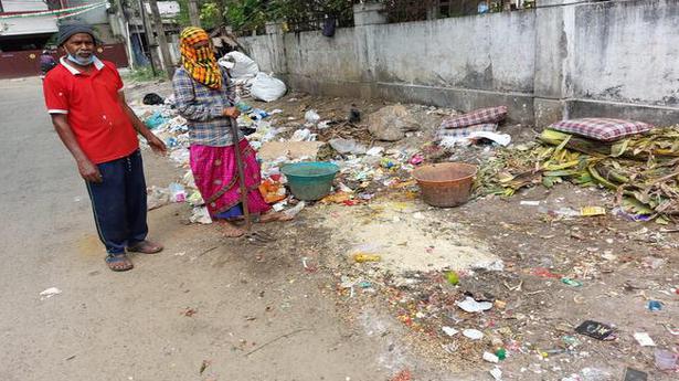 Chromepet residents shocked to find PDS rice near garbage bin