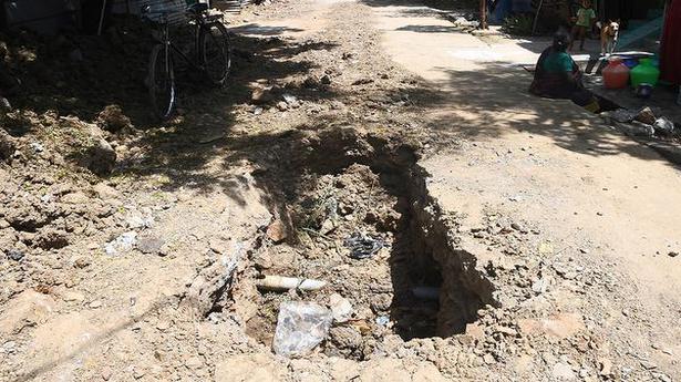 Dug-up streets inconvenience Manali residents