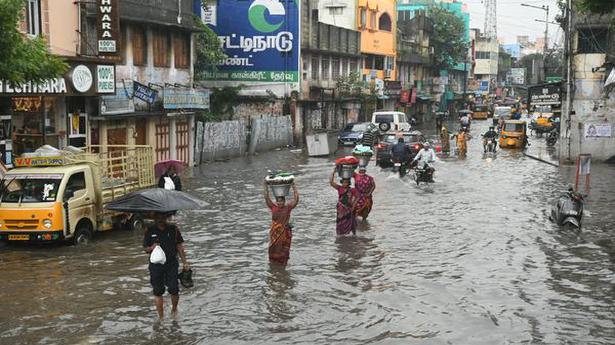 Heaviest 24-hour rainfall since 2015 floods in Chennai