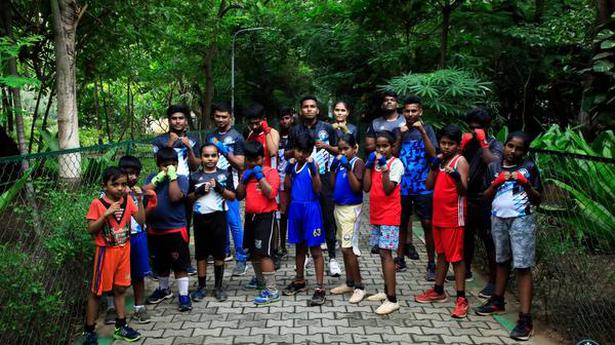 Young coach trains children in Mylapore to excel in the boxing ring