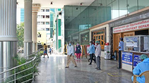 With fall in COVID-19 cases, govt. hospitals get a breather