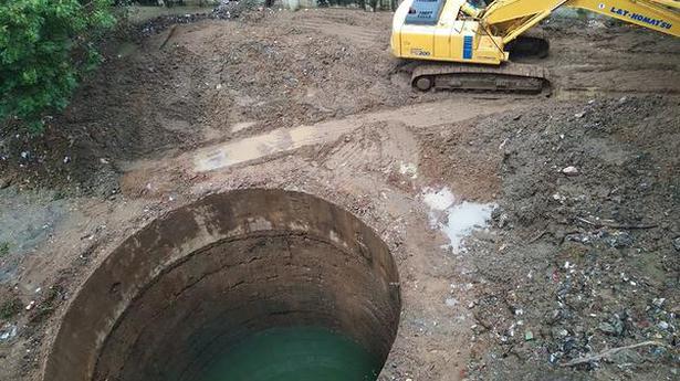 Sidco Nagar residents renovate open wells - The Hindu