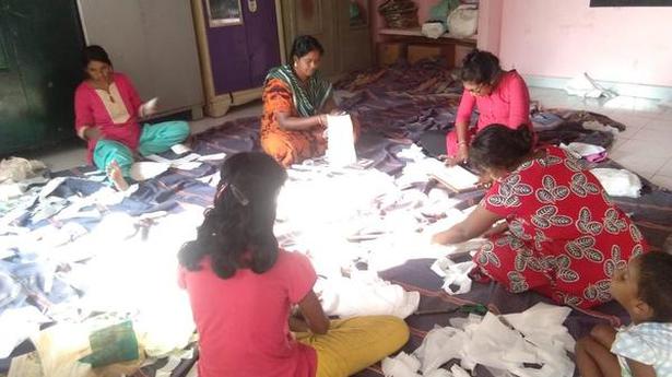 Residents of women’s shelter in Chennai make sanitary napkins, hope to sell them for income