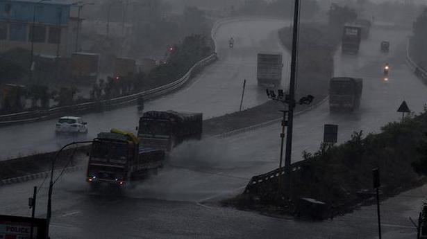 Sudden rain lashes Chennai