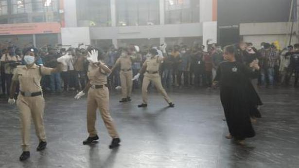RPF’s flash mob drives home the message on COVID-19