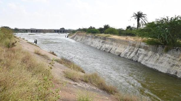 Krishna water from Andhra Pradesh reaches Poondi reservoir - The Hindu
