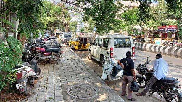 A ‘parking lot’ for seized vehicles in Chennai