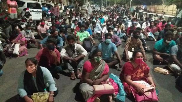 Confusion prevails as Remdesivir distribution stops outside Chennai’s Nehru Stadium