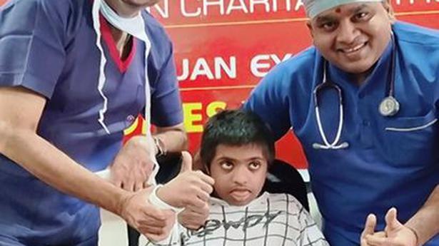 Differently abled 12-year-old regains vision after complex surgery