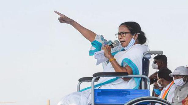 Mamata may campaign for the civic poll in a stretcher: BJP leader