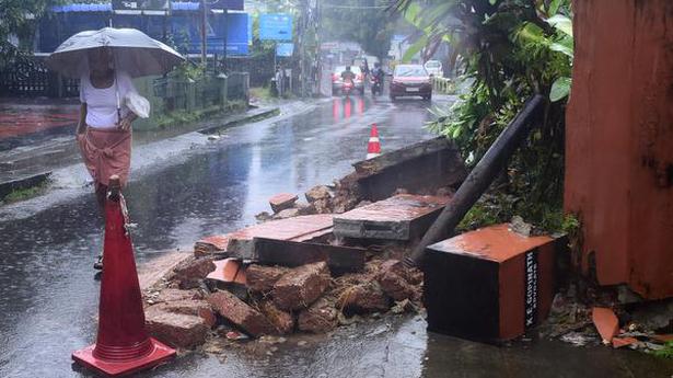 Rain leaves trail of destruction in Kozhikode district